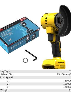 无SAP刷小鹰锯德伟4寸角磨机外切手转锂电割机清缝机充电式子锯磨