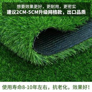 草坪人人工皮造幼儿园户外料地毯装塑饰草垫子仿真草坪墙面假草地
