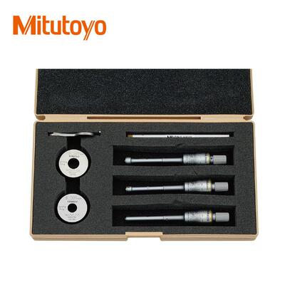 Mituo1yo三丰内径千分尺QSP孔径三点式内测三爪3168-6162163t164