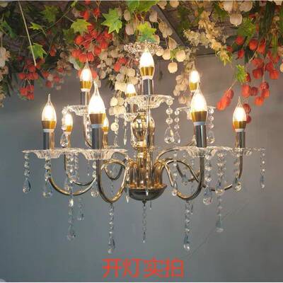 新款婚路引婚礼VCF路帘引婚礼堂场地置橱窗节日装扮布道结具珠水