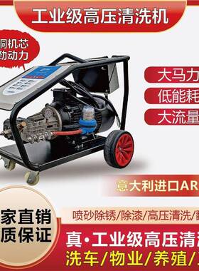 0工业超高压SRZ清洗机380V进口R50公斤800kA商g绿锋除锈水用洗车