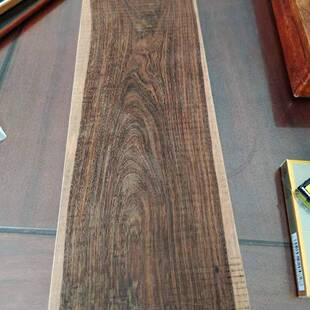 阿根廷牛角木原南木南美小38叶檀美牛角木牛角紫木摆件梳子工艺