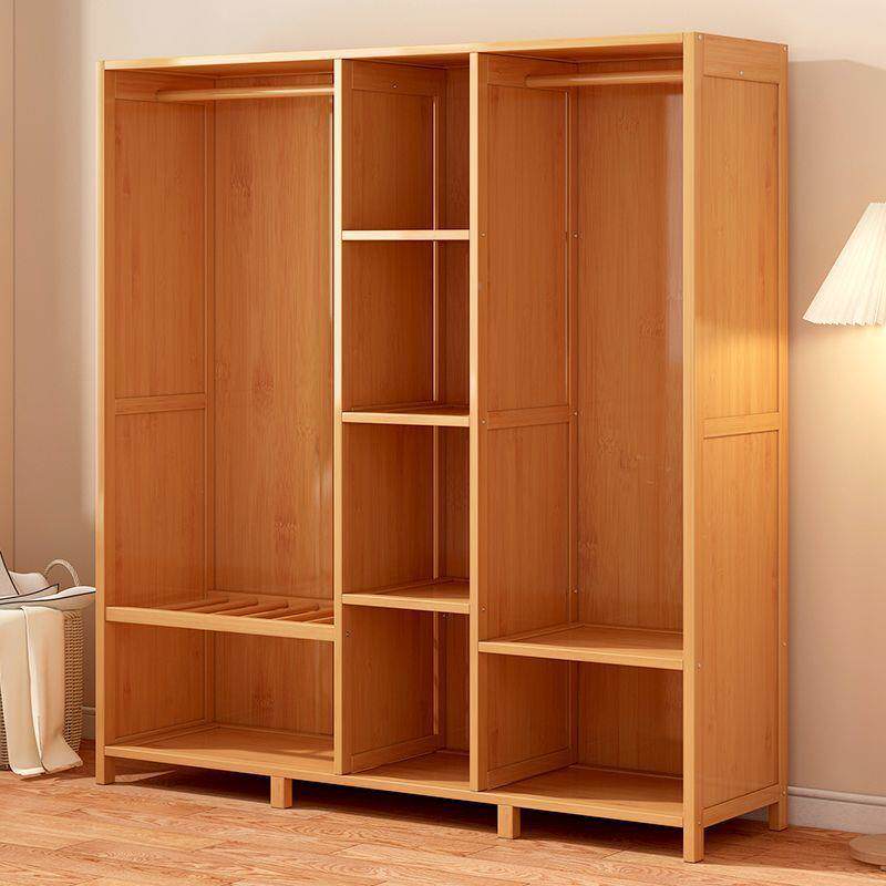 出室租房DKB经济型布艺多层柜卧家用简易装柜子结衣实组耐用竹挂