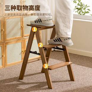 折叠凳加凳厚加粗登高梯AS654651凳用家用爬梯人字梯梯小型轻便子