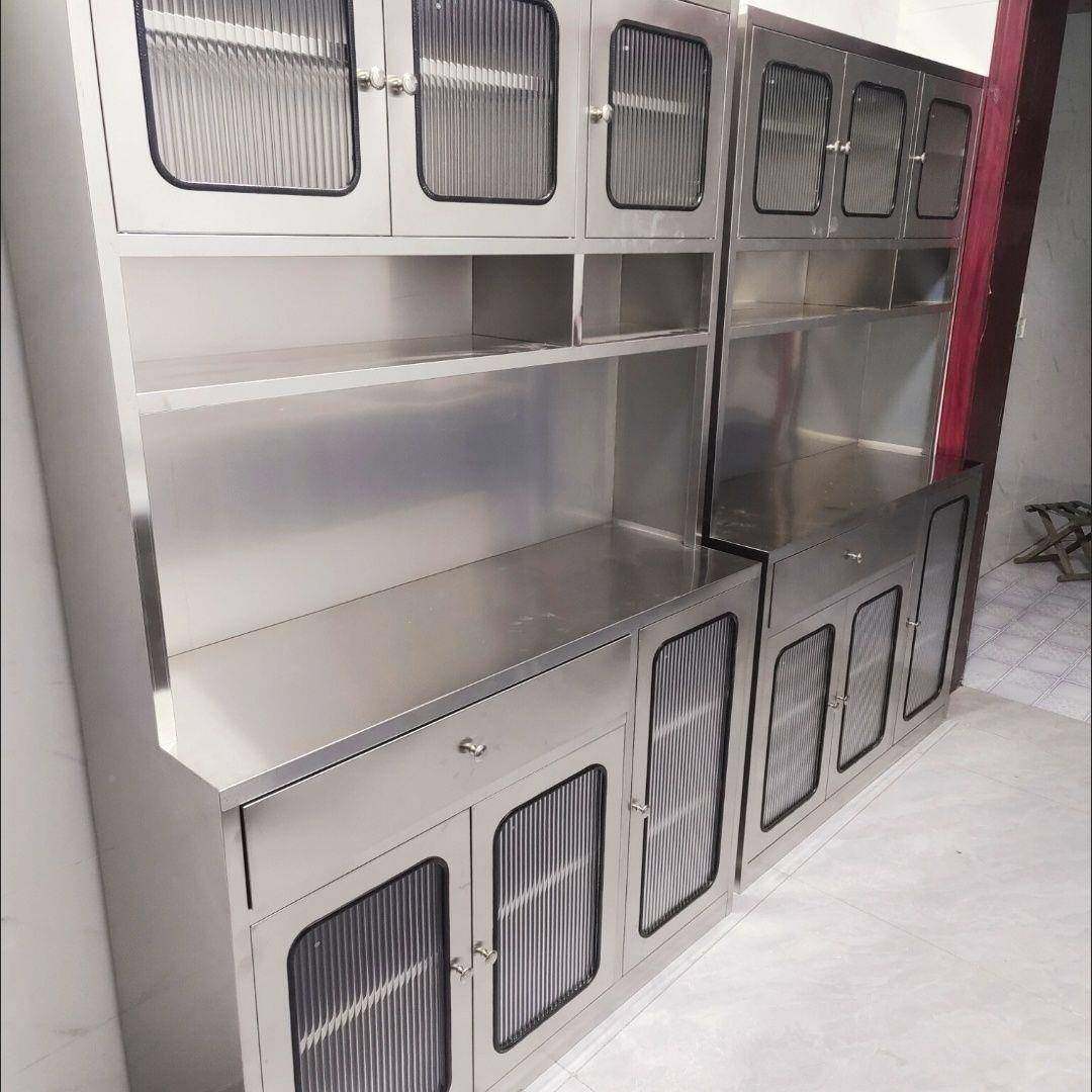 34加厚锈钢家用厨不房餐0厅餐边柜收纳高柜储碗柜物无品牌/置物橱,基础建材,脚轮/万向轮,淘宝优惠券,粉丝福利购,淘宝优惠卷