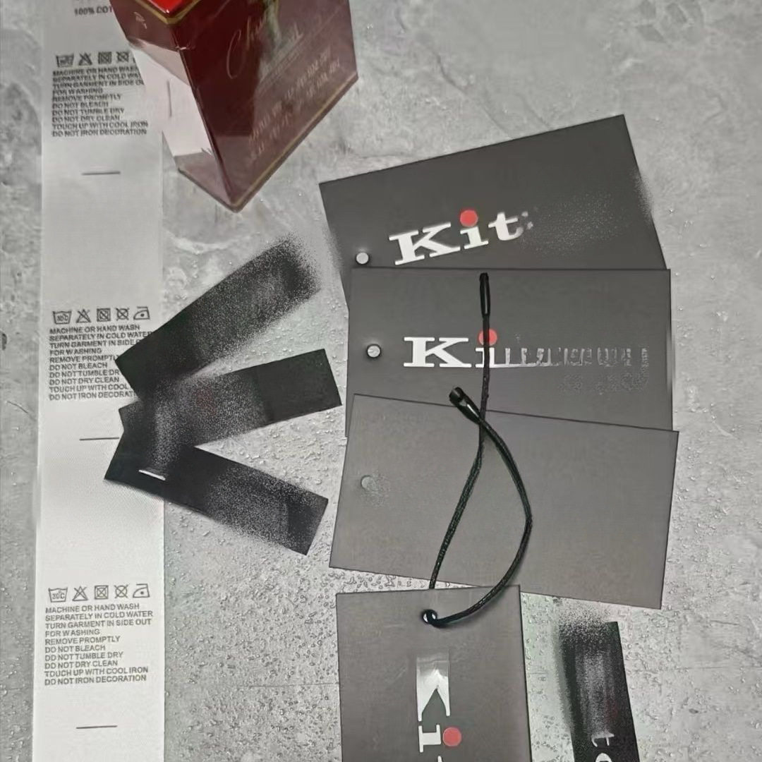 奇顿现货吊牌领标洗水标吊绳