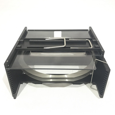 提篮晶圆蓝膜框架盒耐高温耐腐蚀Wafer Carrier承载料盒铁环盒