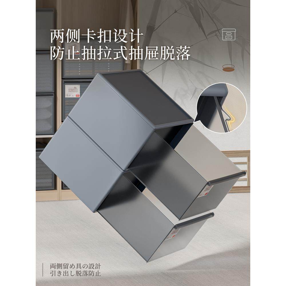 磨箱质感抽屉收柜纳盒抽屉收纳大容量家砂用衣柜抽屉式收纳衣物塑,收纳整理,收纳箱,淘宝优惠券,粉丝福利购,淘宝优惠卷
