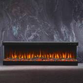 壁炉芯仿真火焰玻璃美式 电式 壁炉饰嵌入装 子622电壁炉取暖器客厅