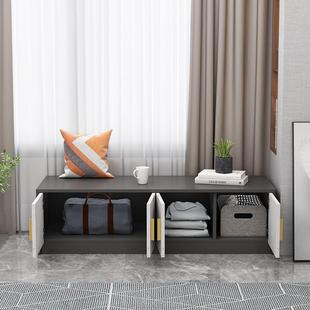 制阳飘窗柜地柜地可坐落269定式 矮柜收纳置物柜子储物柜台卧室窗