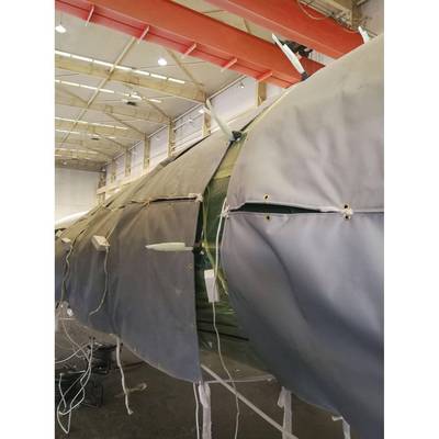 宇能风电伴热毯工业化工融电加热毯电热膜可调温XOR电雪热电带热