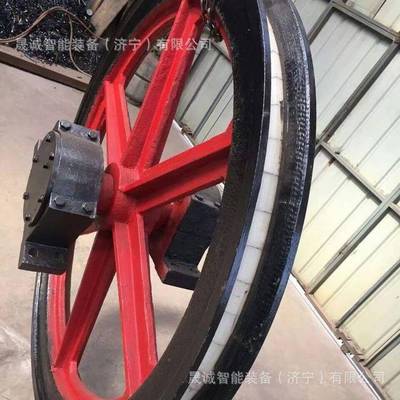 晟用耐磨诚性高矿单槽凿井用天0.8-2.5m轮使简单游动天轮