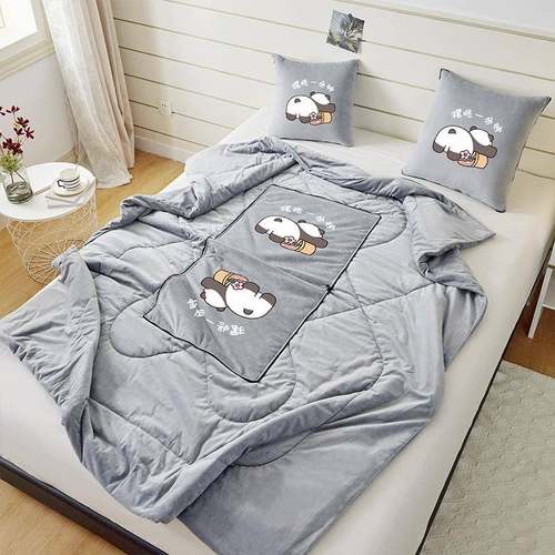 两用就这样二合一加厚抱被子折车叠办公子室午睡枕头毯汽车枕沙发