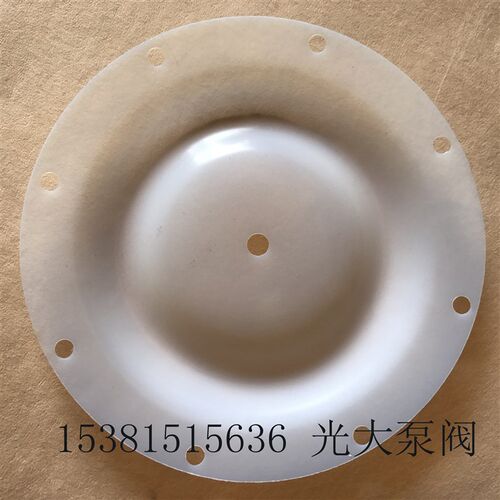 隔膜泵配件F46衬氟隔膜片QBK25/40气泵隔膜片耐溶剂外径230MM