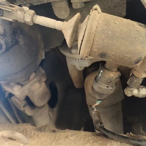 徐工吊车配件25K5綦江变速箱取力器气缸总成吊车信号传感器感应塞