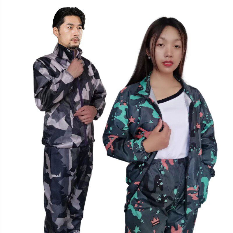 防尘服分体带帽工作服全身防护服透气打磨防工业粉尘男女迷彩新款