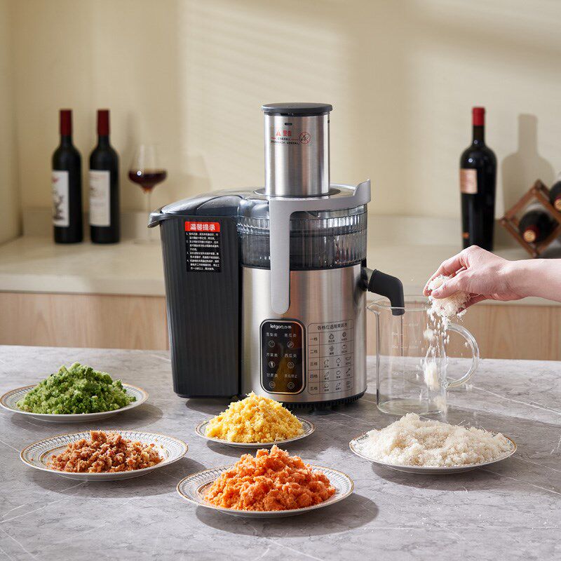 力果新款榨汁机大功率商用渣汁分离大口径高速分离式炸甘蔗水果机