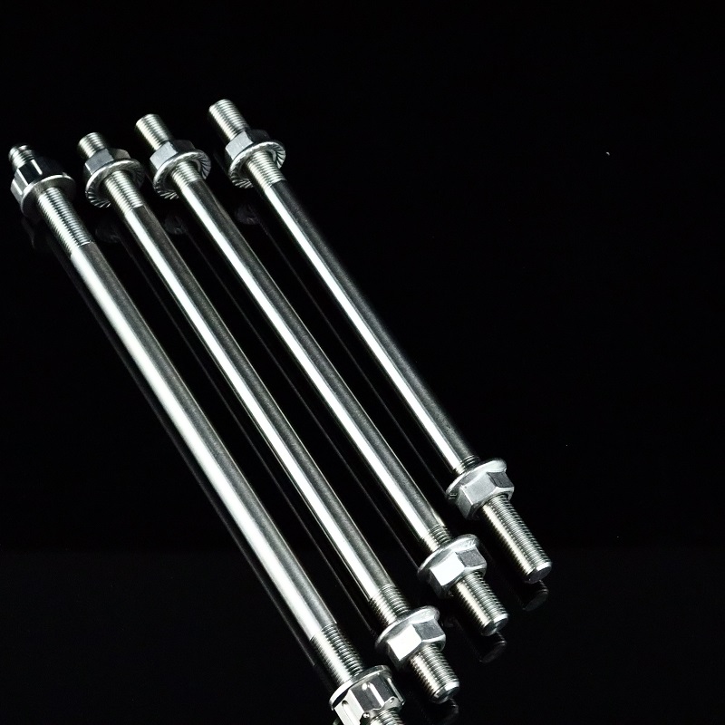 宇斯特M/M10中轴配螺母220/25/20/290各种规格不锈钢牙顺轴条