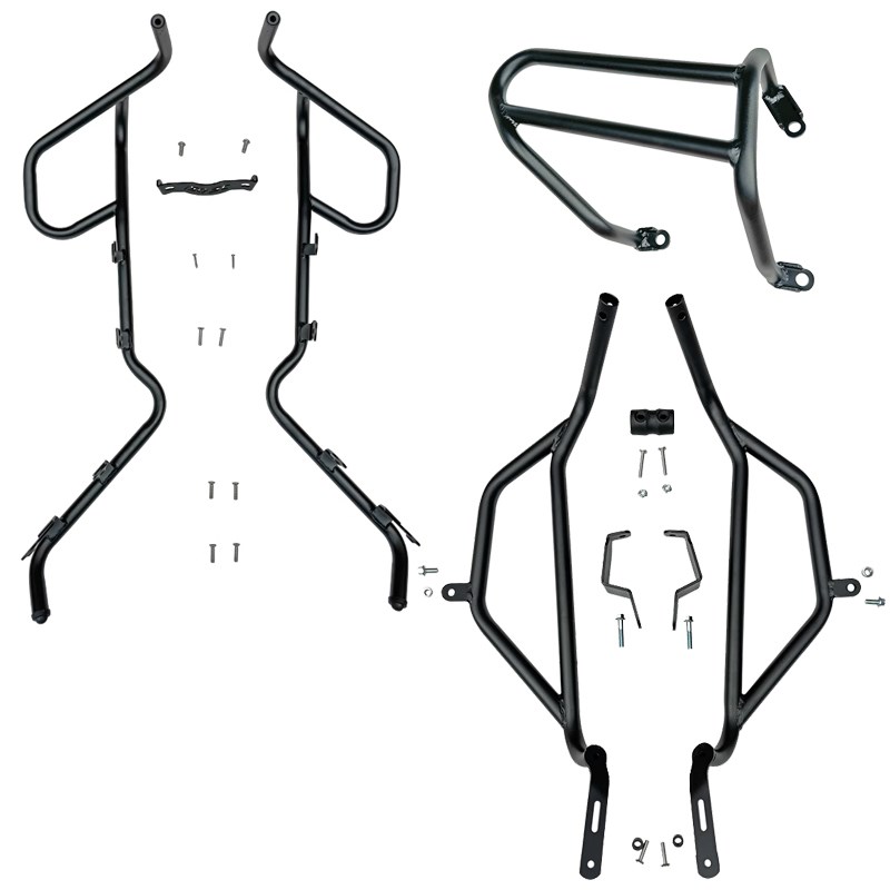 适用春风1SC前后护杠CF1T-31保险杠排气杠尾箱架改装配件