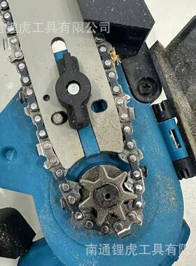 充电式单手锯大功86寸寸锂电链锯户外65835无线伐木率家你用迷电