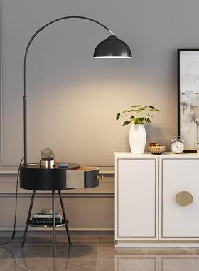 代简约厅客卧室收纳遥控无线现50360充电茶几角落床头led落地柜台