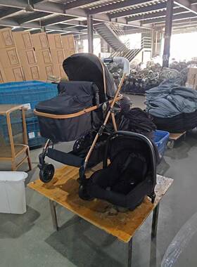 高景儿童手推车TIS提观篮自行车车可拆卸婴儿车汽款可坐轻便折叠