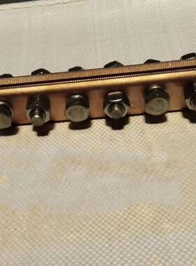 便携式接纹续连线夹接触QUD网头线夹铁路配件铜接触接线接线卡螺