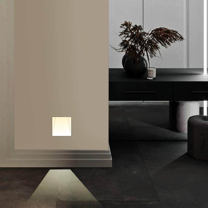 无边框嵌入PLD1007式酒ED人感应地L脚灯体智能墙角台阶店踏步楼梯,家装灯饰光源,踏步灯/地脚灯,淘宝优惠券,粉丝福利购,淘宝优惠卷