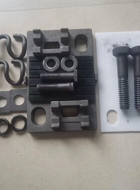 铁路检查坑扣件S0YSYT01T1扣件整体道床件50轨kg扣SYT02扣件钢扣