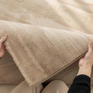 意式极简擦防水地毯客厅免几洗可法式耐脏混色奶联系客服油风沙发