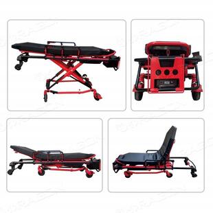 无极节低多金功能高电动SS001B担架车救护车上车担调架铝合折叠担