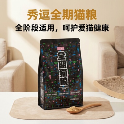全期通用营养除毛球猫粮试吃装