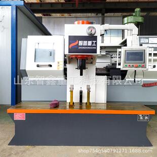 圆钢棒ym-100吨直自动料校机曲轴电密机轴螺栓智能校直机精数控管