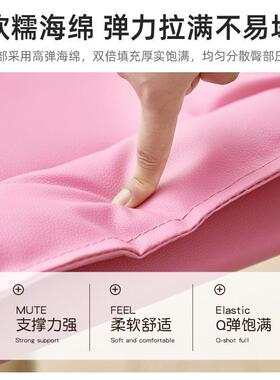 电脑学椅子椅舒服久休闲椅靠坐背办公座椅家DGP用耐用舒适习书桌