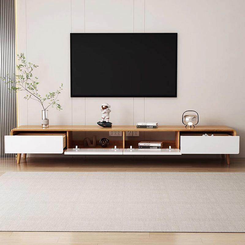 实木超薄超窄电视柜型小迷抽NQL你合家用组柜简易窄款现代风落地