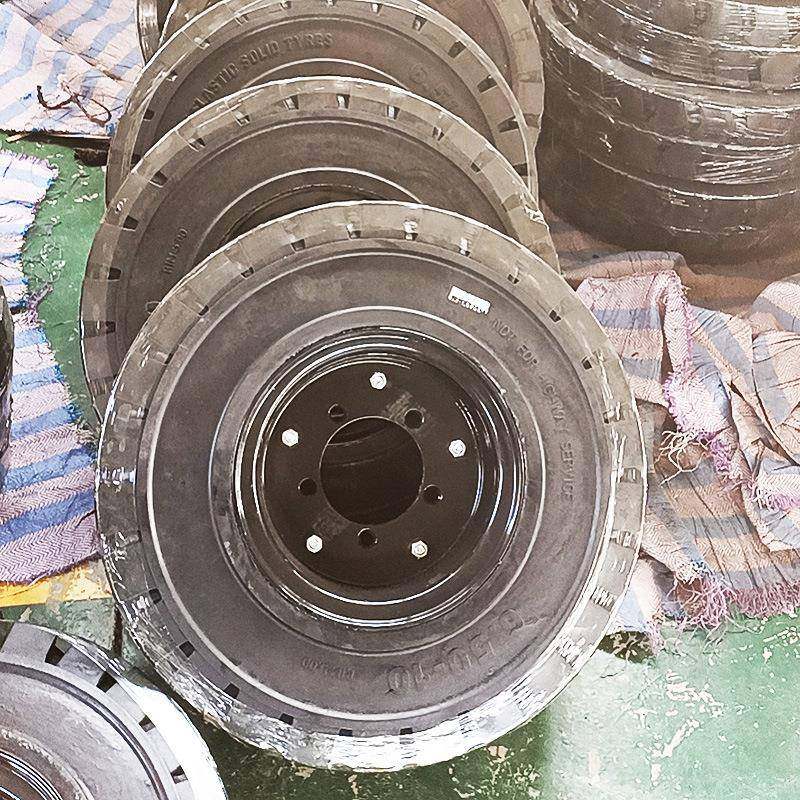 踏弗实心胎23*9-102车85*9-18.25-15心924轮胎平实板叉车型号齐全