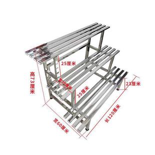 不锈钢花阳台多架铁盆艺阶梯花架落地式 层多肉花架室871内室外花