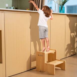 木凳765子儿发童垫高凳厨浴质室脚凳脚踏沙儿童梯垫台房阶阶梯凳