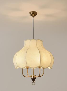 复古室奢温馨台灯卧法式美式新中式现代主柜卧边实82616木床头单