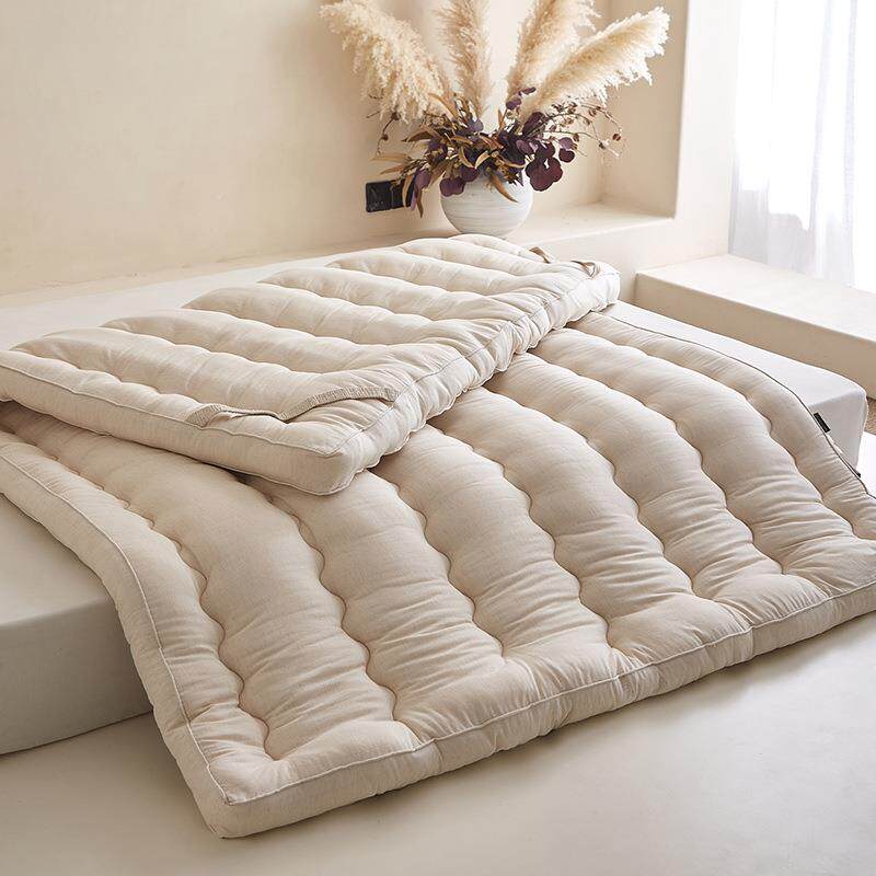 棉麻羊毛零压护卧脊床垫生宿学舍褥单人租房加厚室床垫子YP可折叠