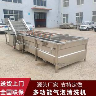 泡椒气泡清洗脱盐机毛豆风选去杂气泡清洗机玉米粒鼓泡式 清洗机