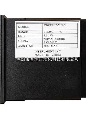 余姚产REX-C400温控表0CHSM40FK02-M*EN智PID温控器能接点开关控