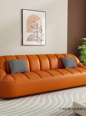 办发公沙简现代服美装发理发店休息区约商务接待VOA办公室沙发组