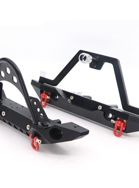 1/10仿真攀爬车毒刺前杠防撞 TRX4 SCX10 90046 90047金属前后杠