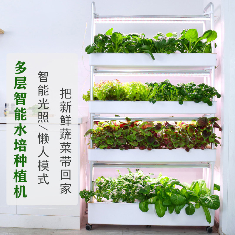 智能水培种植机室内无土栽培成套设备水耕蔬菜草莓种植箱多层花盆,鲜花速递/花卉仿真/绿植园艺,花盆,淘宝优惠券,粉丝福利购,淘宝优惠卷