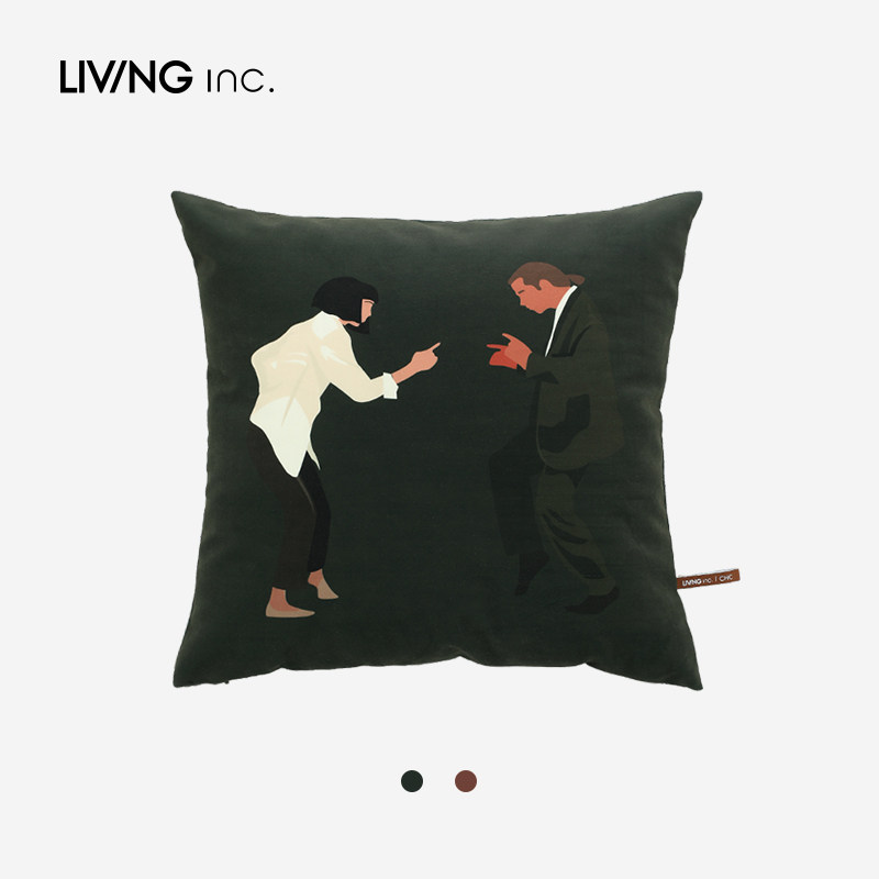 LIVING inc.Dance 艺术抱枕 民宿沙发客厅床头靠枕飘窗靠垫不含芯
