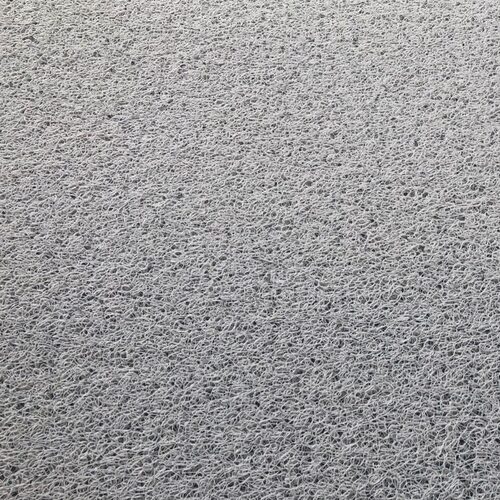 1.5米宽白色拉丝黑底地垫入户可裁剪丝圈喷绘UV打印面料地毯卷材