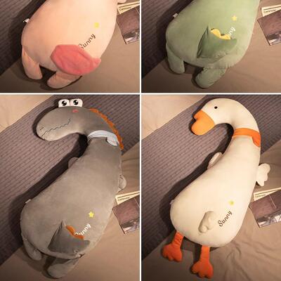 可生爱ltao6743长条枕抱枕女睡觉床上夹款腿侧睡枕头孕妇男生头靠