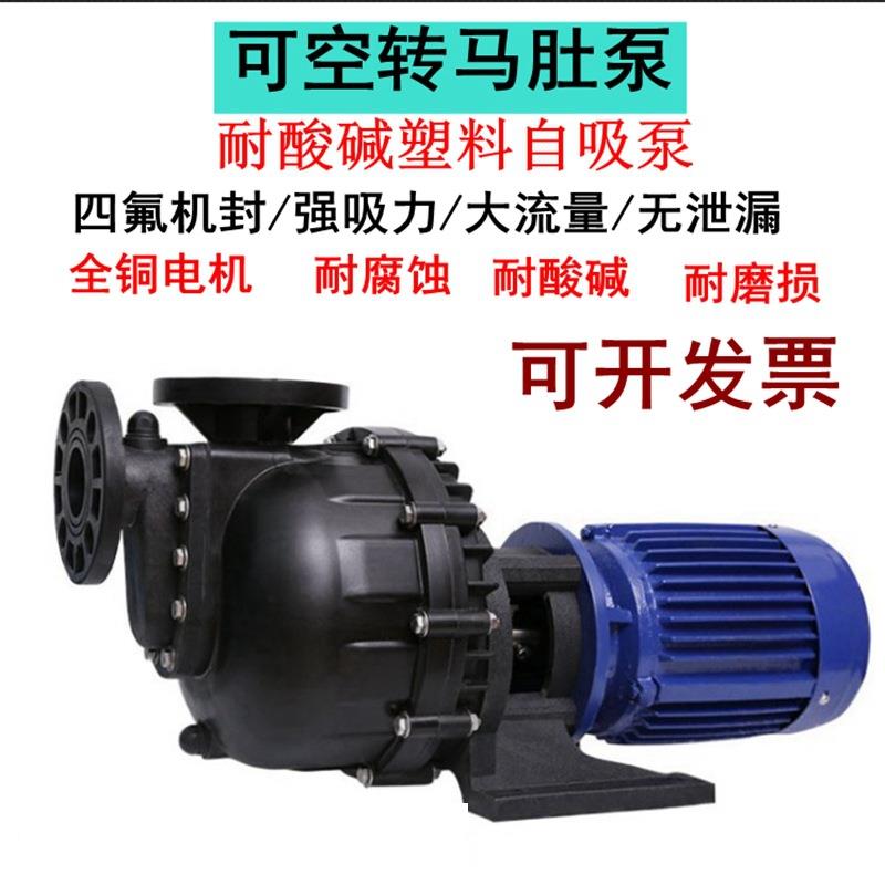 泵马肚耐吸腐蚀大头泵碱塑料化工泵耐酸污水自泵耐高温电镀循BFD