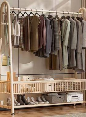 衣架落地立式家用架卧室内挂衣服高子舍特厚宿加衣帽GFQ架阳台晒